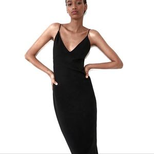 Zara black dress